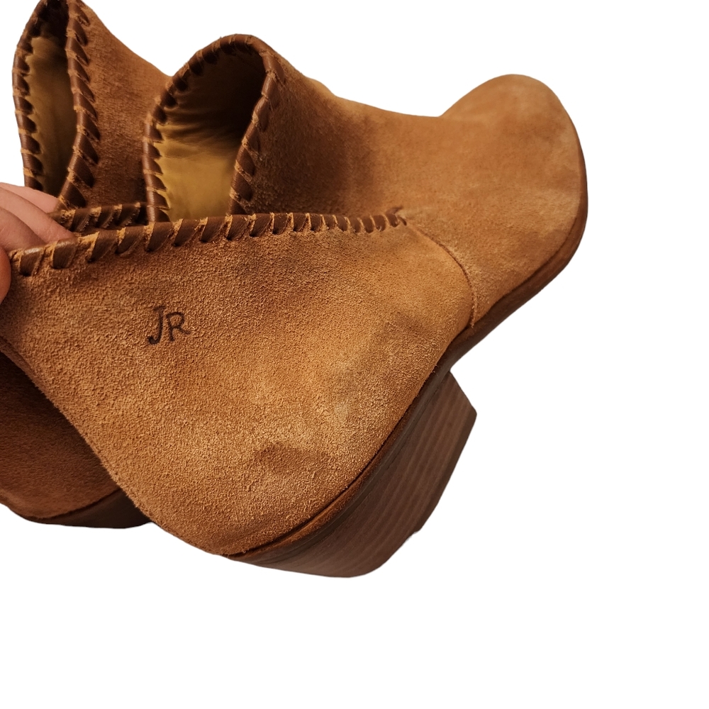 Jack Rogers Sadie Suede Ankle Boots Size 7 - Picture 5 of 12